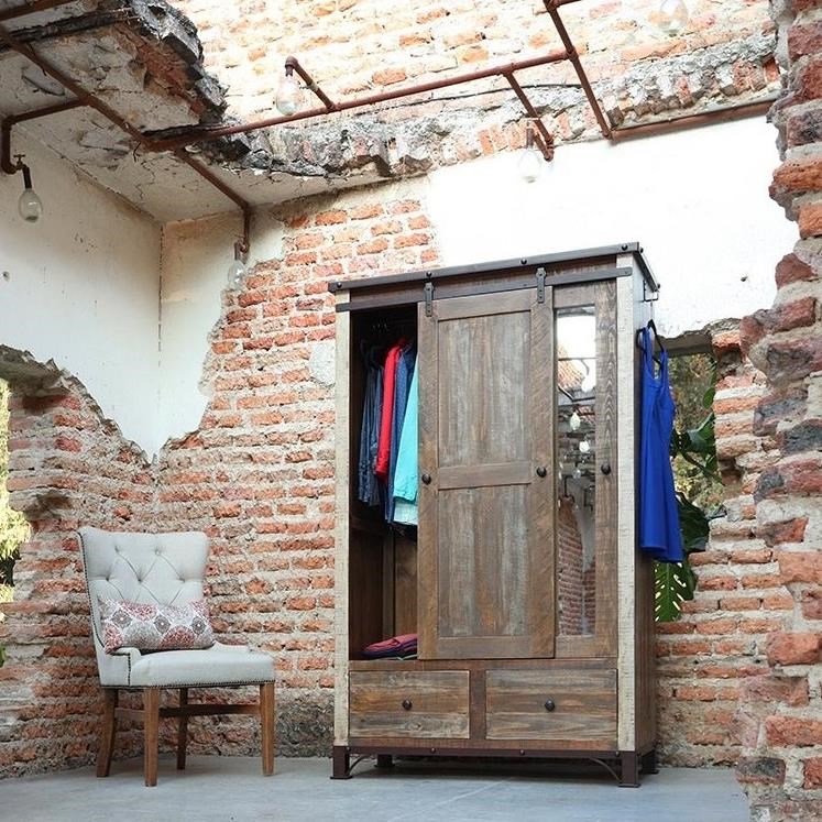 Brick armoire cheap